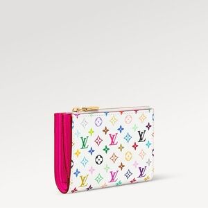 NWT Lisa- Louis Vuitton White Multicolor Monogram Wallet!!!